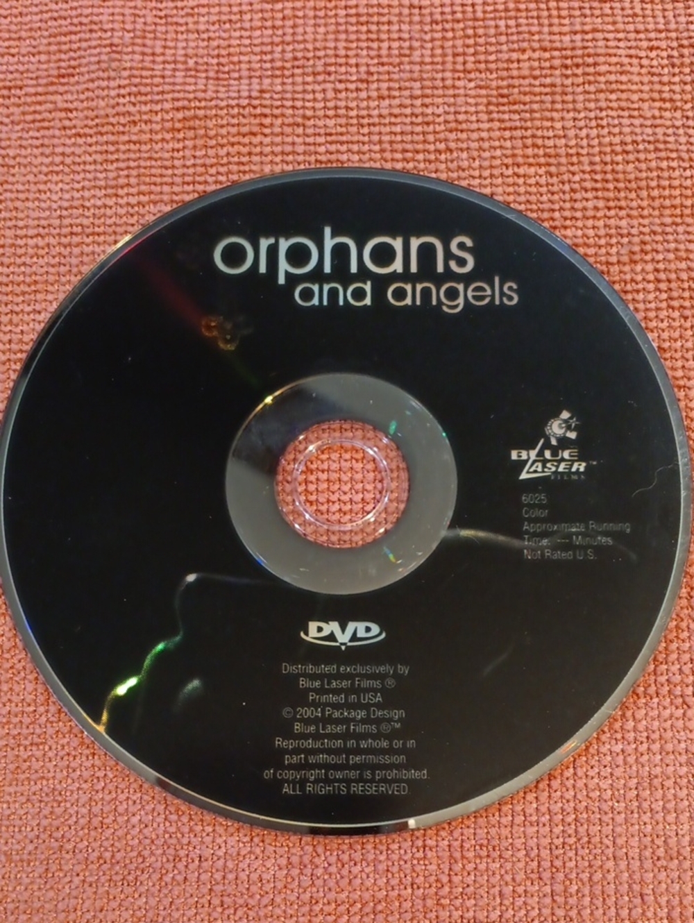 3/$12 Orphans and Angels DVD *NO CASE*
